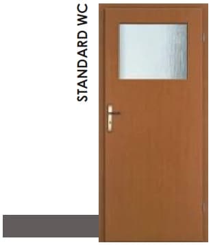 DRZWI WEWNĘTRZNE VERTIM STANDARD WC