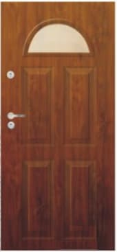 Drzwi zewnętrzne Delta Universal 45 SŁONKO / SŁONKO PCV - 8%Vat (z montażem - klienci ndywidualni)