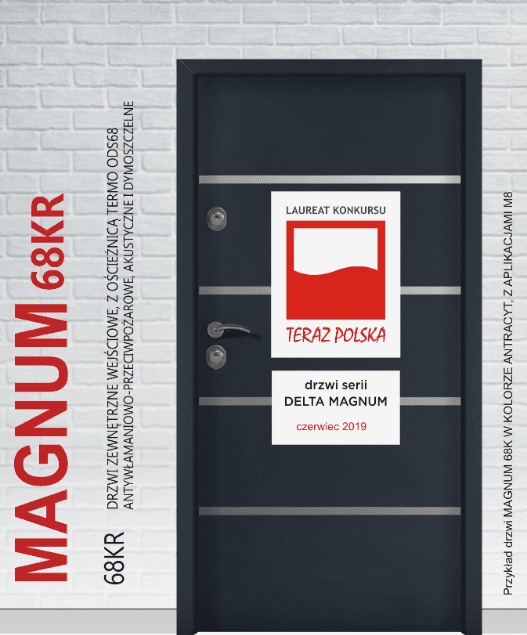 DELTA MAGNUM 68KR GŁADKIE z montażem dla Klienta Indywidualnego (VAT 8%)