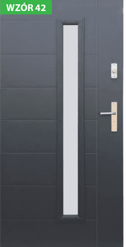 Drzwi Wikęd wzór 42