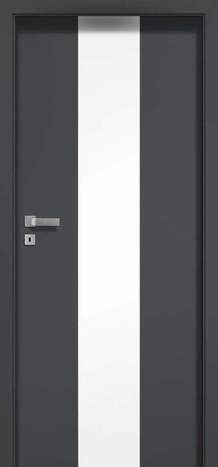 Drzwi Pol-Skone Creato A03 szyba laminowana biały mat