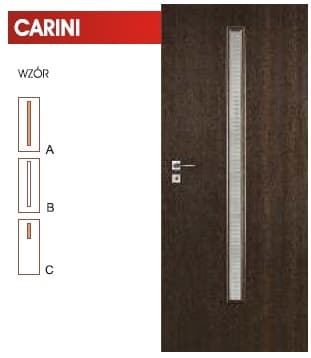 DRZWI WEWNĘTRZNE VERTIM CARINI WZÓR A, B, C