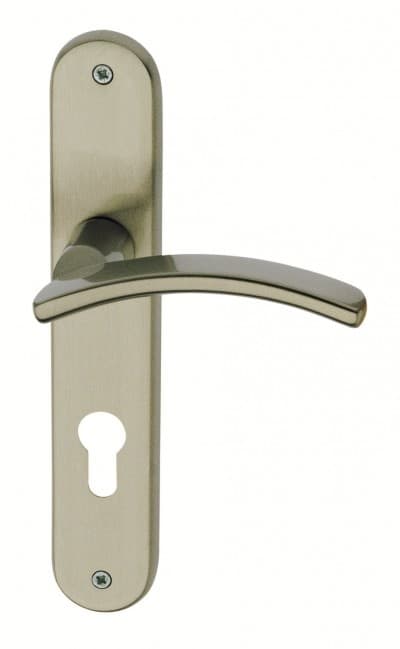 Barcz AVANGARDE Nikiel Mat na długim szyldzie 72mm kl./wkł.