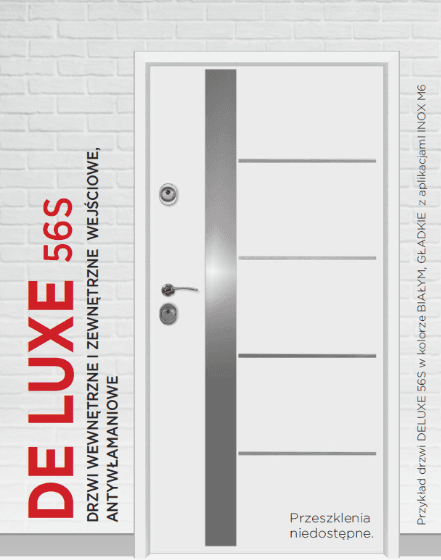 DELTA DE LUXE 56S GŁADKIE z montażem dla Klienta Indywidualnego (VAT 8%)