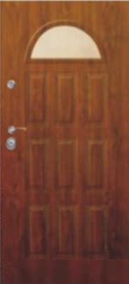 Drzwi zewnętrzne Delta SPECIAL 2 GENUA SŁONKO PCV - 8%Vat (z montażem - klienci indywidualni)