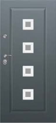 Drzwi zewnętrzne Delta Maxim 68S RAMA KWADRAT4 ALU - 8%Vat (z montażem - klienci ndywidualni)