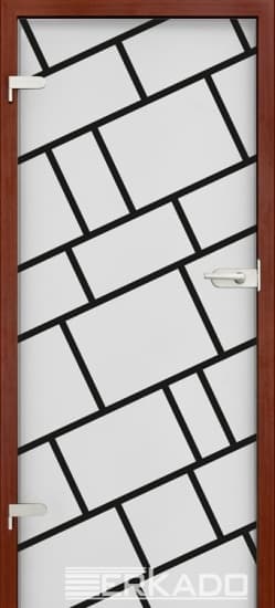 Drzwi ERKADO SZKLANE GRAF 3