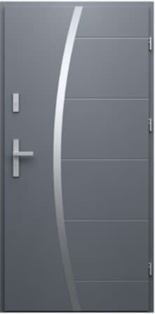 DRZWI WIKĘD DO MIESZKAŃ WZÓR 40A IRON RC3 INOX