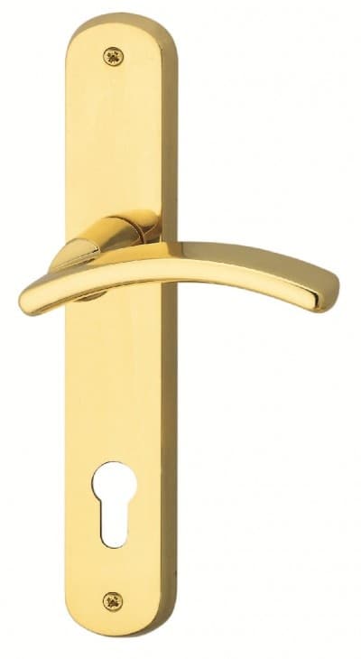 Barcz AVANGARDE Mosiądz na długim szyldzie 90mm kl./wkł.