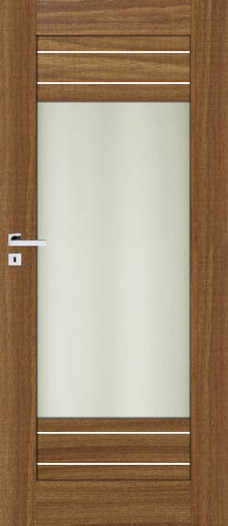 Drzwi wewnętrzne POL SKONE ARCO Alu model W3D