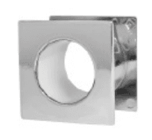 Alubrass - Tuleje wentylacyjne kwadratowe PCV O40