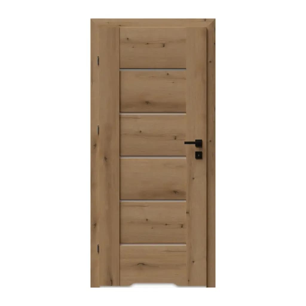 Drzwi Auri 0 przylgowe lewe 70 cm WC z podcięciem wentylacyjnym