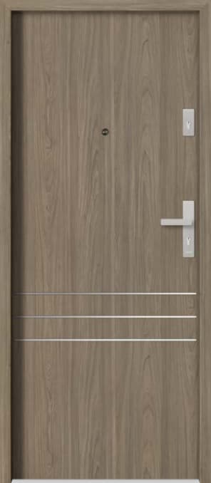 Drzwi klatkowe Barański Smart INOX S 101