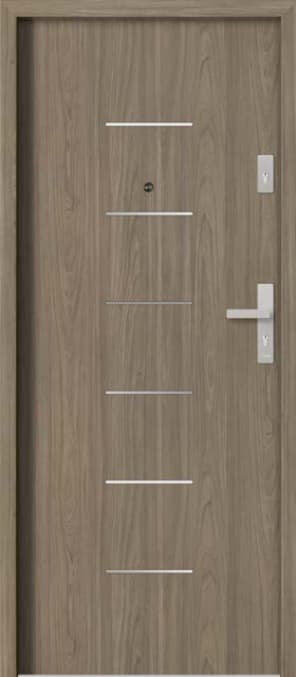 Drzwi klatkowe Barański Smart INOX S 105