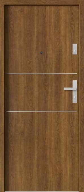 Drzwi klatkowe Barański Smart INOX S 108