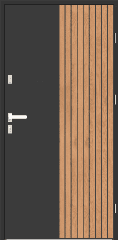 Drzwi zew. stalowe WIKĘD MasterLine ML1