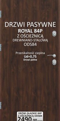 Drzwi Delta Royal 84P / PG