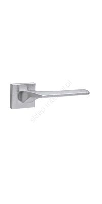 Klamka BARCZ CORSA chrom mat szyld kwadratowy
