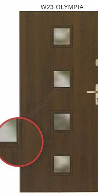 Drzwi Gerda GWX 20 W23 OLYMPIAz montażem dla klienta indywidualnego