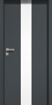 Drzwi Pol-Skone Creato A02 szyba laminowana biały mat